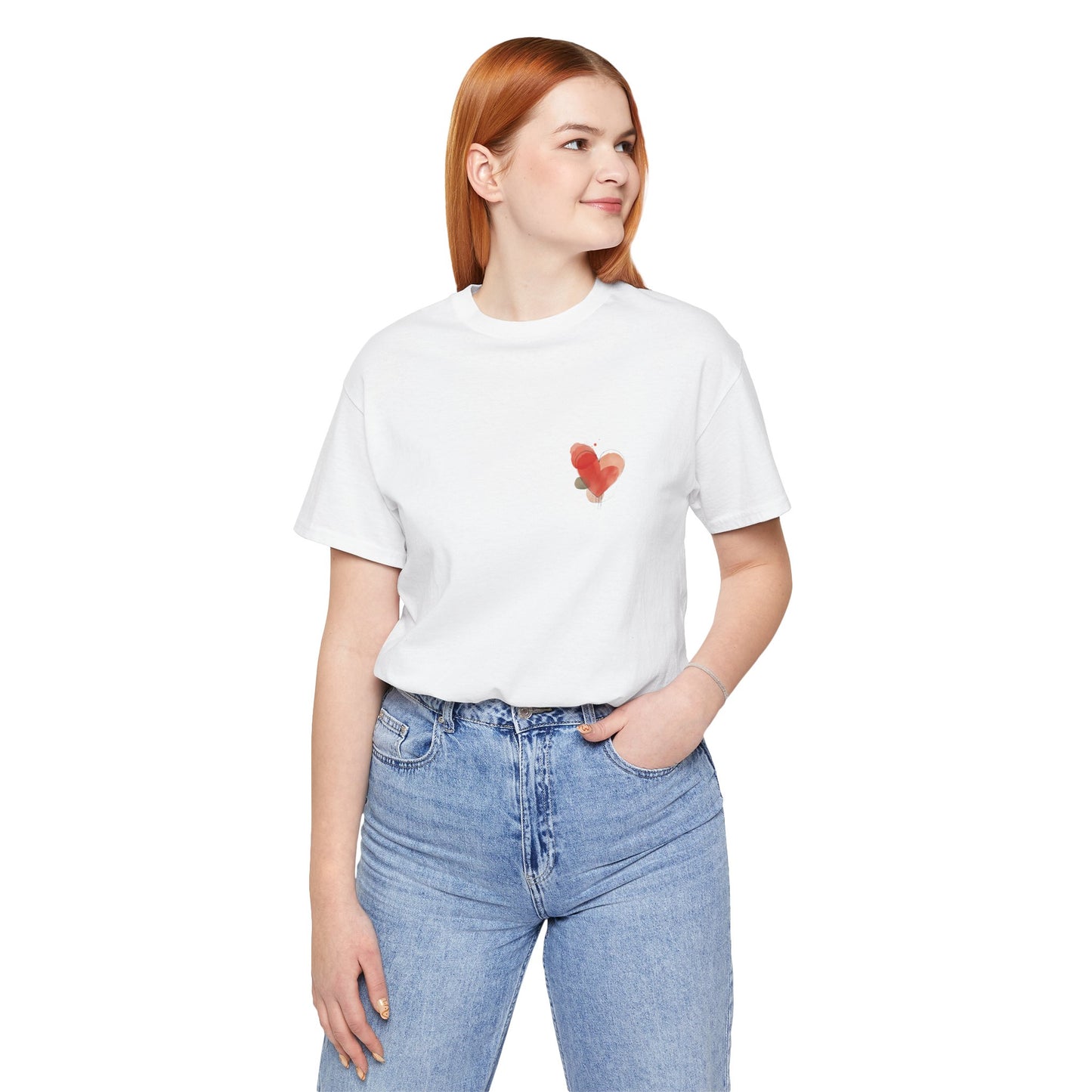 "Love Yourself" Unisex Jersey Tee – Wear Your Heart with Style -color - - available in USA