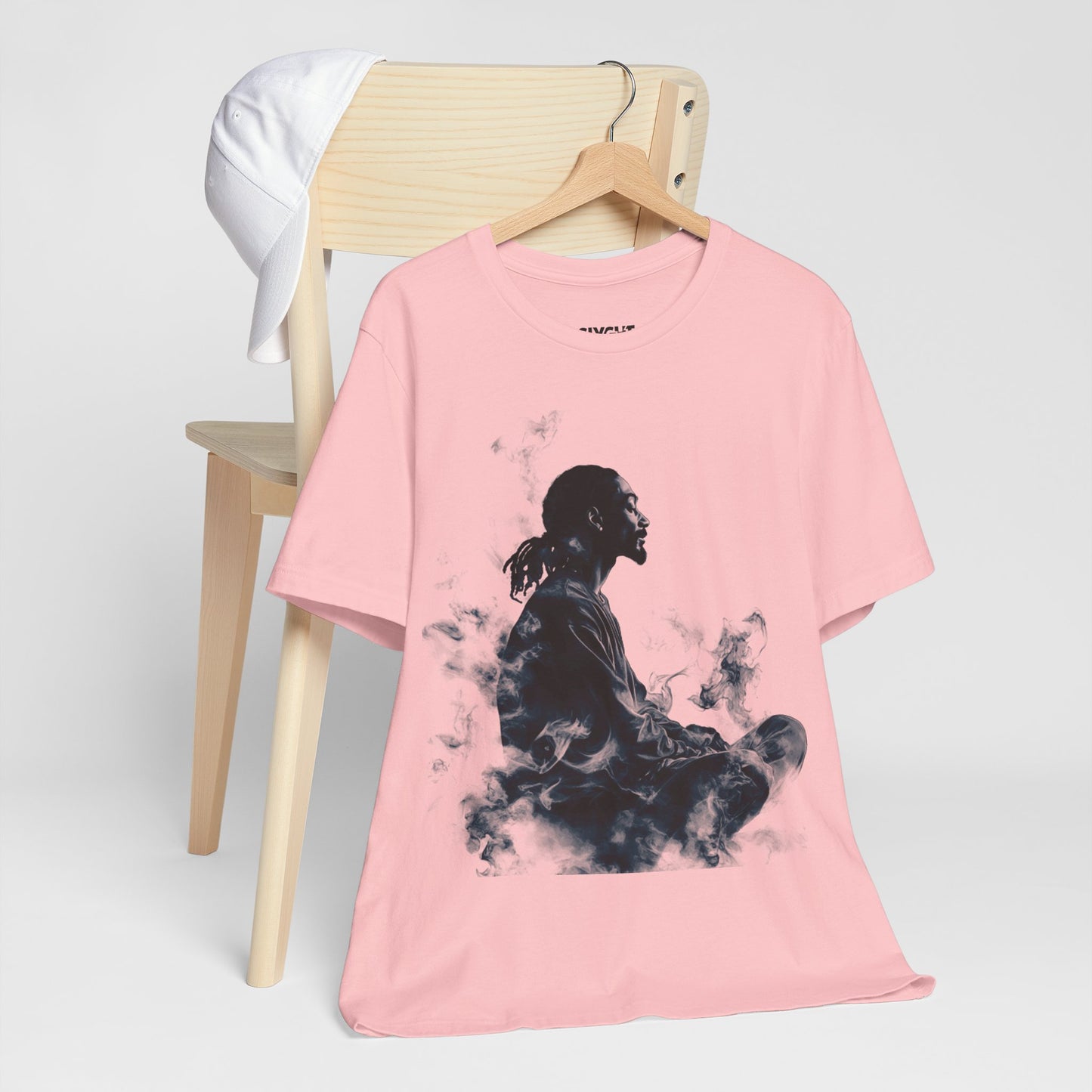 "Chill Vibes" Snoop Dogg Watercolor Tee – For Those Who Keep It Cool -color - Pink - available in USA