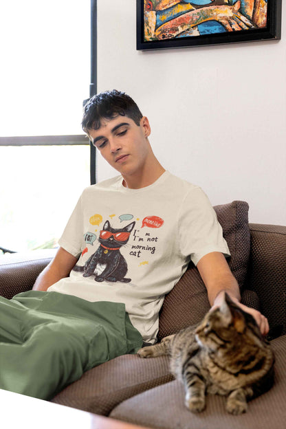 "Catitude in Color" Classic Tee – Purrfection Meets Playfulness -color - - available in USA