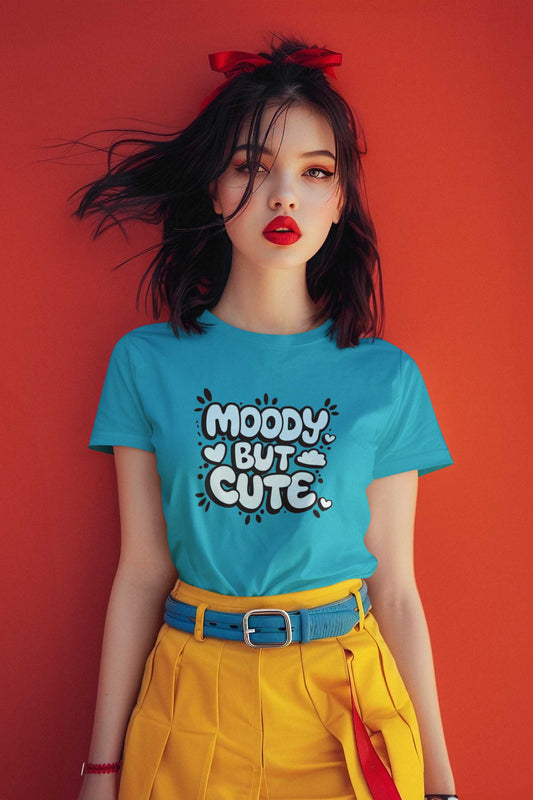 "Moody but Cute" Classic Tee – Because Why Choose? -color - - available in USA