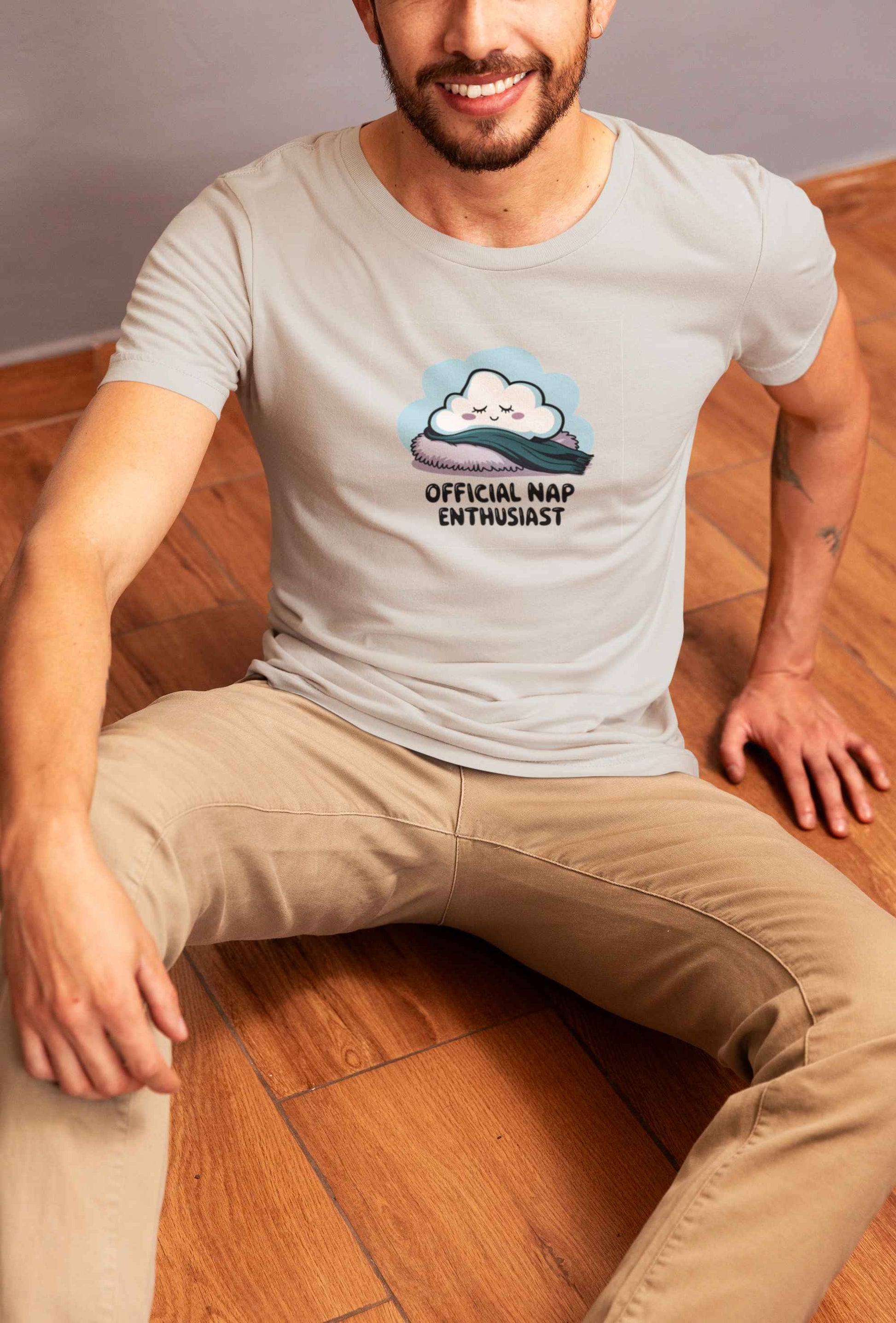 "Official Nap Enthusiast" Unisex Tee – Dream Big, Nap Bigger -color - - available in USA