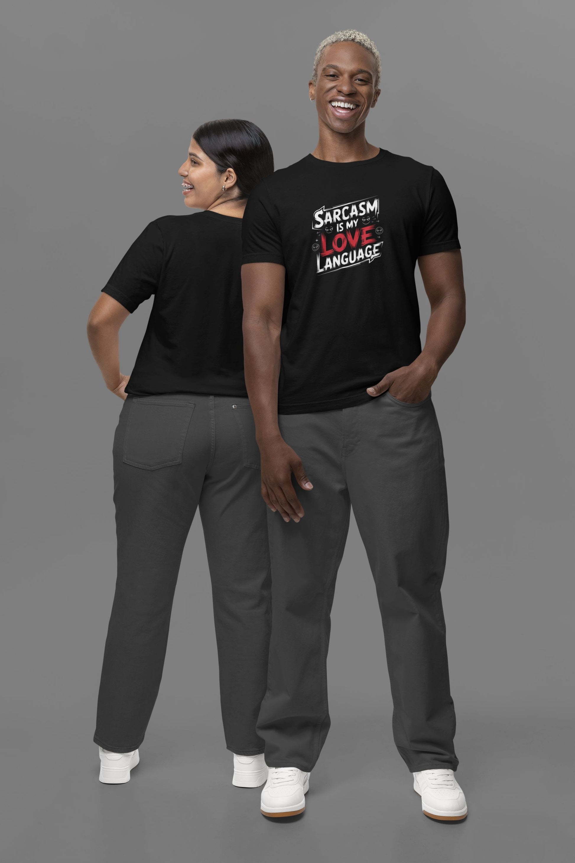"Sarcasm Language" Unisex Tee – Speak Fluent Sass in Style -color - - available in USA