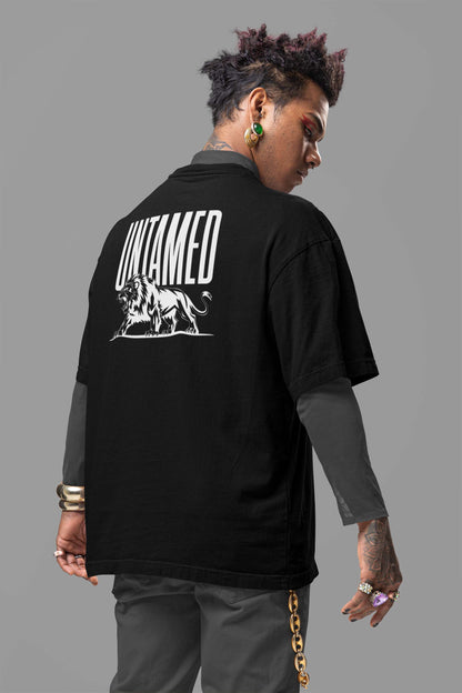 "Untamed Roar" Oversized Boxy Tee – Fierce Style, Unleashed -color - - available in USA