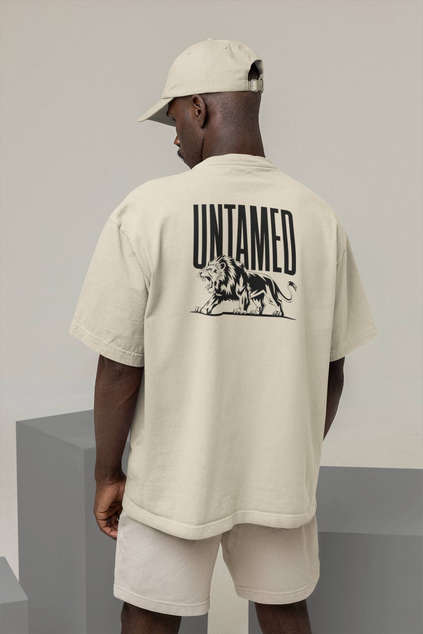 "Untamed Roar" Oversized Boxy Tee – Fierce Style, Unleashed -color - - available in USA